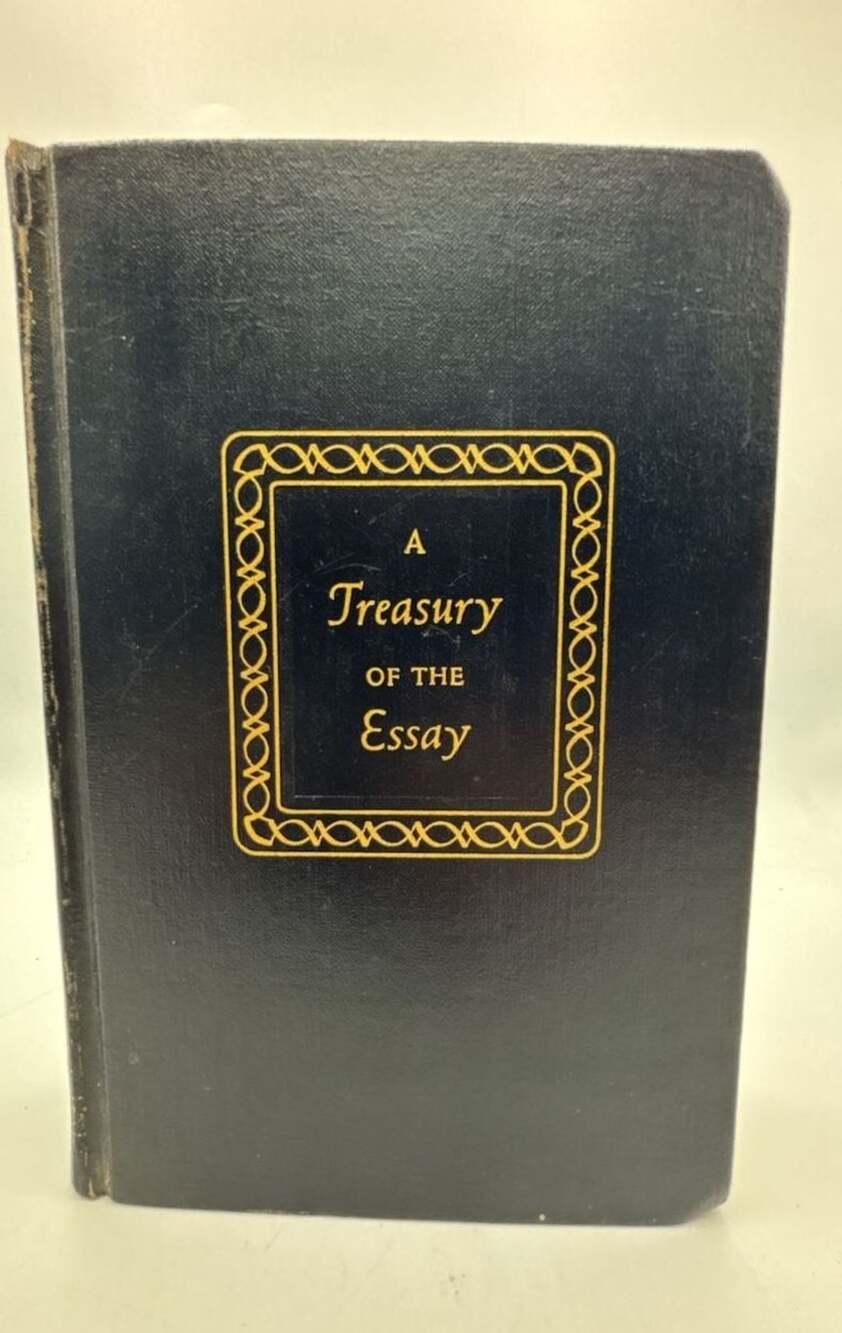 A Treasury of the Essay by Homer C. Combs Hardcover Book 1955